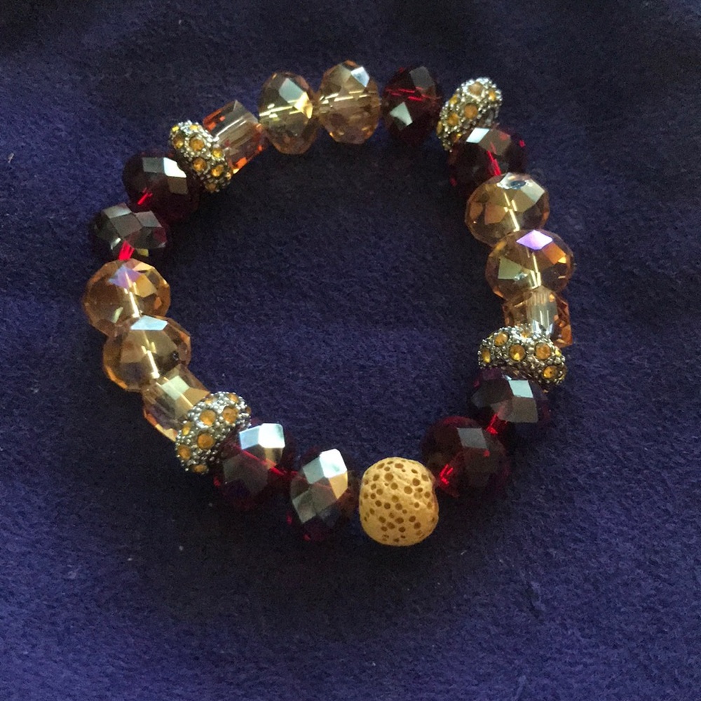 Gemstone diffuser bracelet!